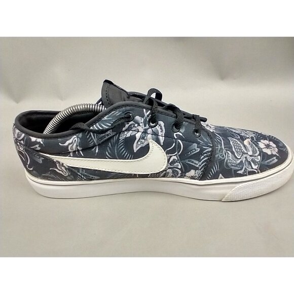 Nike Toki Low Men's 11 Shoes Black Pink White Floral Trainer Skateboard Sneakers - Picture 10 of 12
